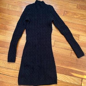 Hollister black mini dress size small